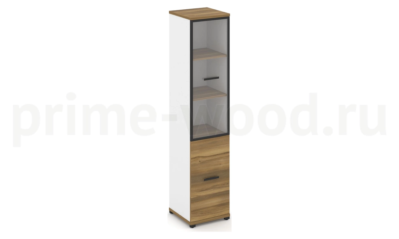 Шкаф одна узкая секция, 5 ниш CN.STU-512 RP B/W - фото 3