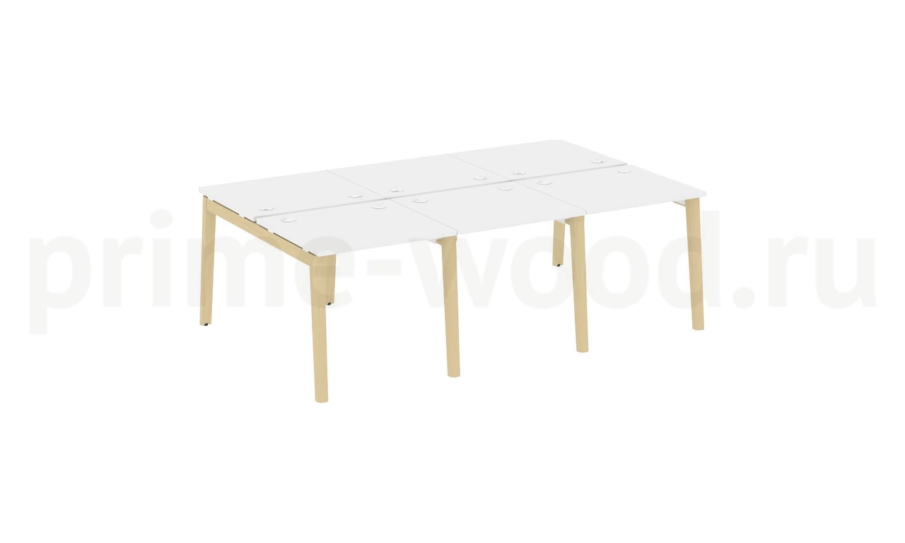 Рабочая станция, опоры - массив дерева ONIX WOOD 234x148x75 - фото 7